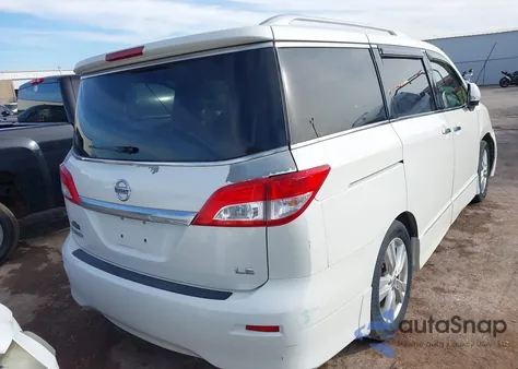 2012 Nissan Quest Le from USA, damaged, VIN JN8AE2KP4C9044714